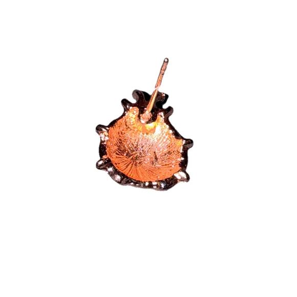 NWT Red Lady Bug Earrings Alloy Enamel Cute Studs - Picture 3 of 6